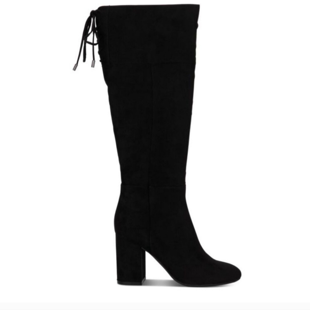 Kenneth Cole Reaction high heel lace boots size 7M